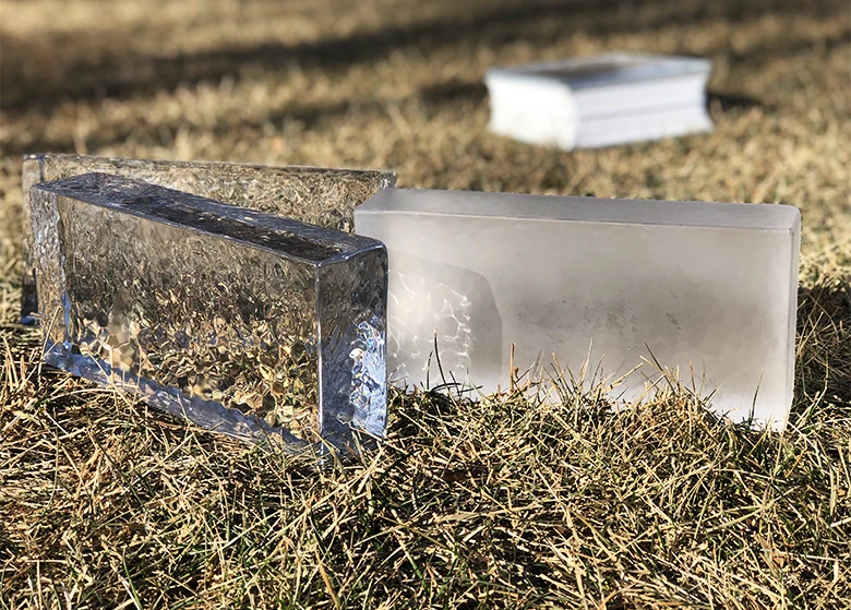 Glass Bricks Factory for Home House Decoration - Solid Glass Block