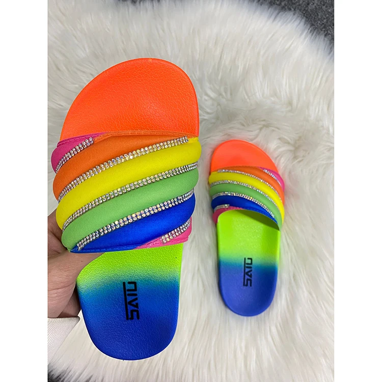 

2021 Wholesale New Style Summer Beach Home Slides Slippers For Women