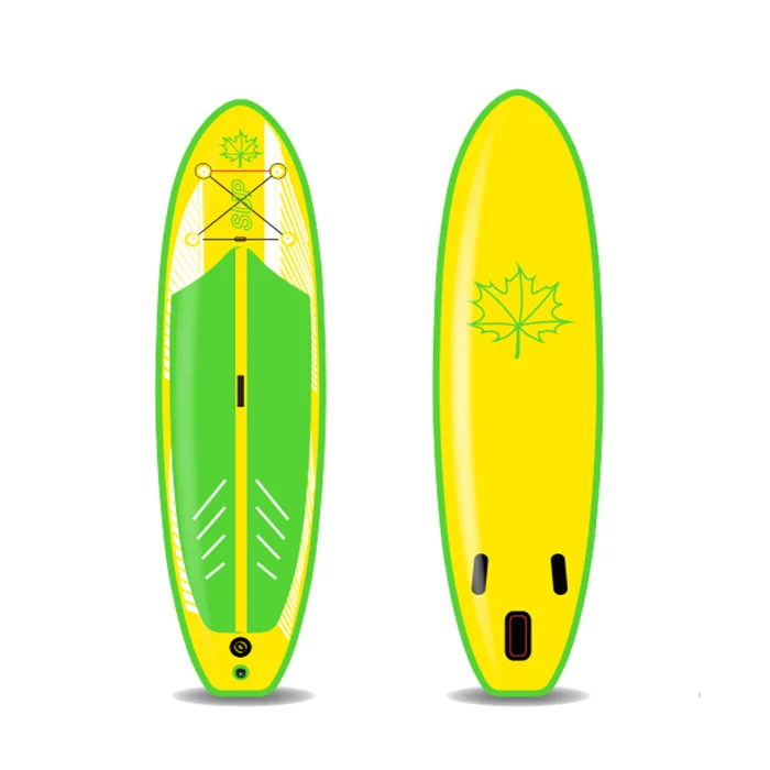 

High Quality Inflatable Drop Stitch Surfing Board SUP Paddle Board bamboo sup