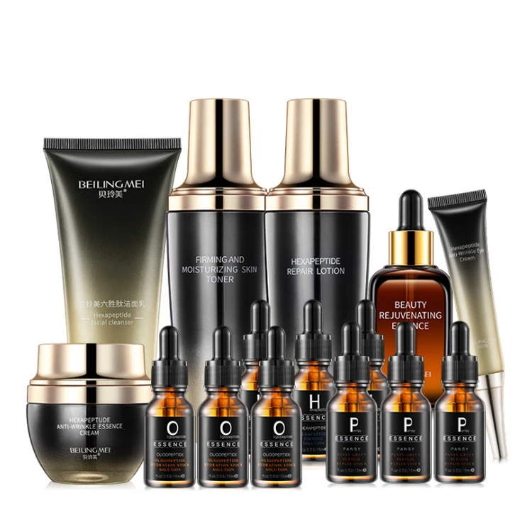 

Privated Label Hot Selling Hexapeptide Set Facial Kit Korean Cosmetic Whitening Skin Care Set