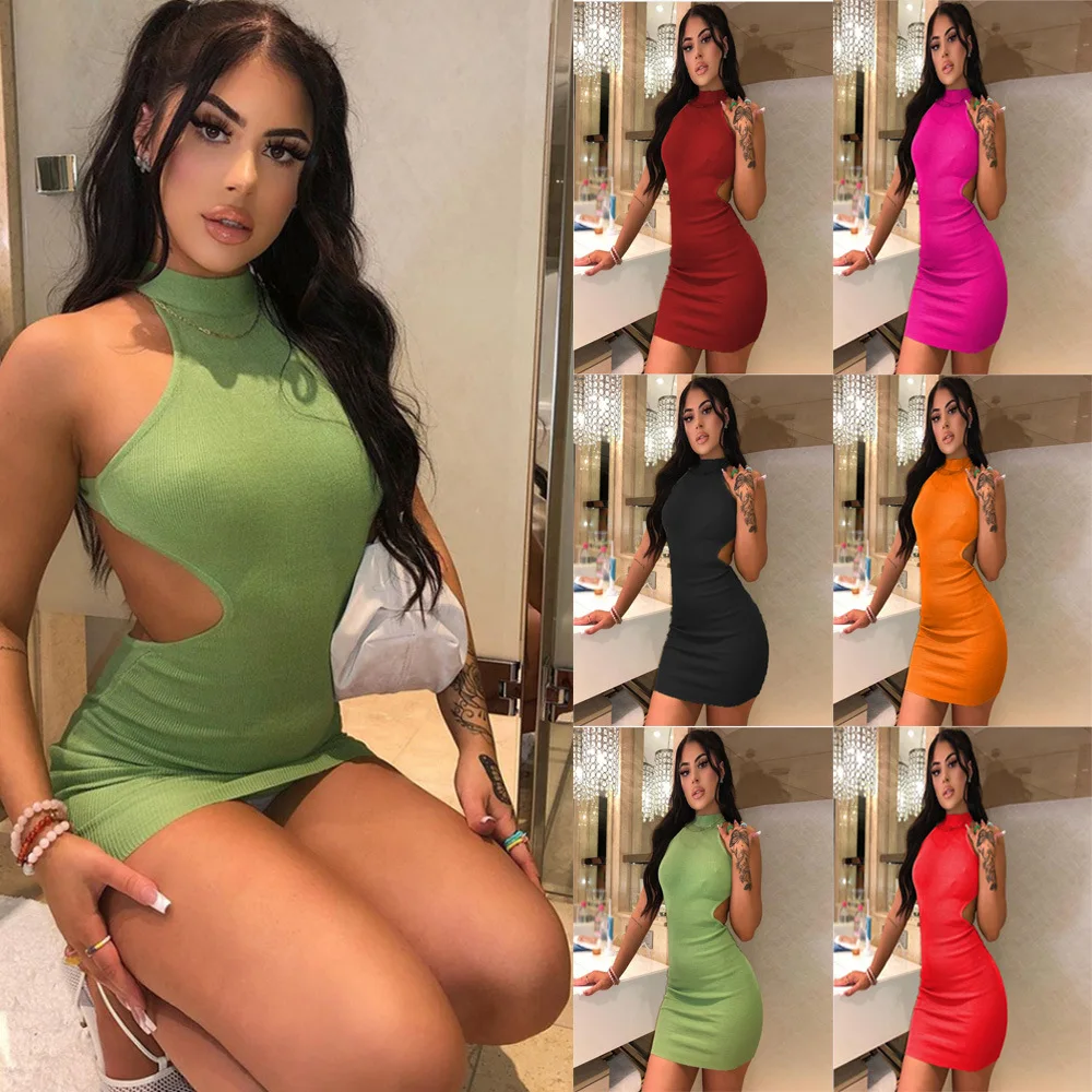 

amazon top seller sexy school girl backless bodycon short dresses trend women's summer dress clothing, As pictures showed