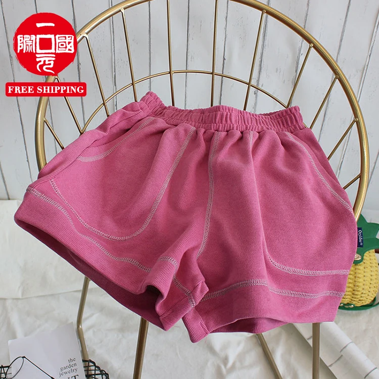 

women's trousers Korean version of the new alphabet casual sports shorts
