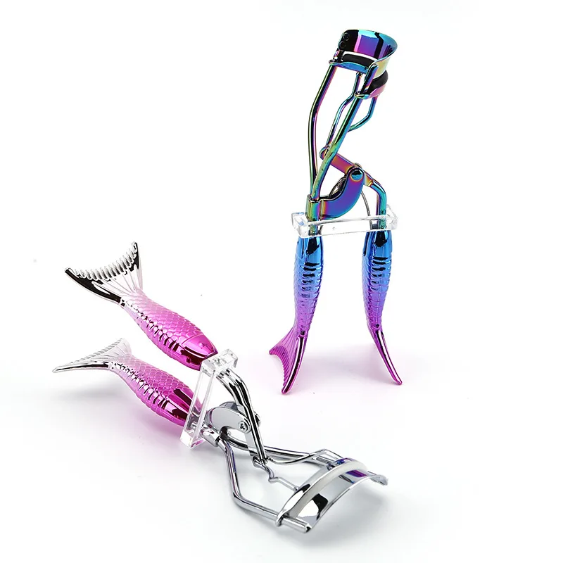 

Factory hot sale fashion portable fishtail eyelash curler custom design eyelash curler, As picture show