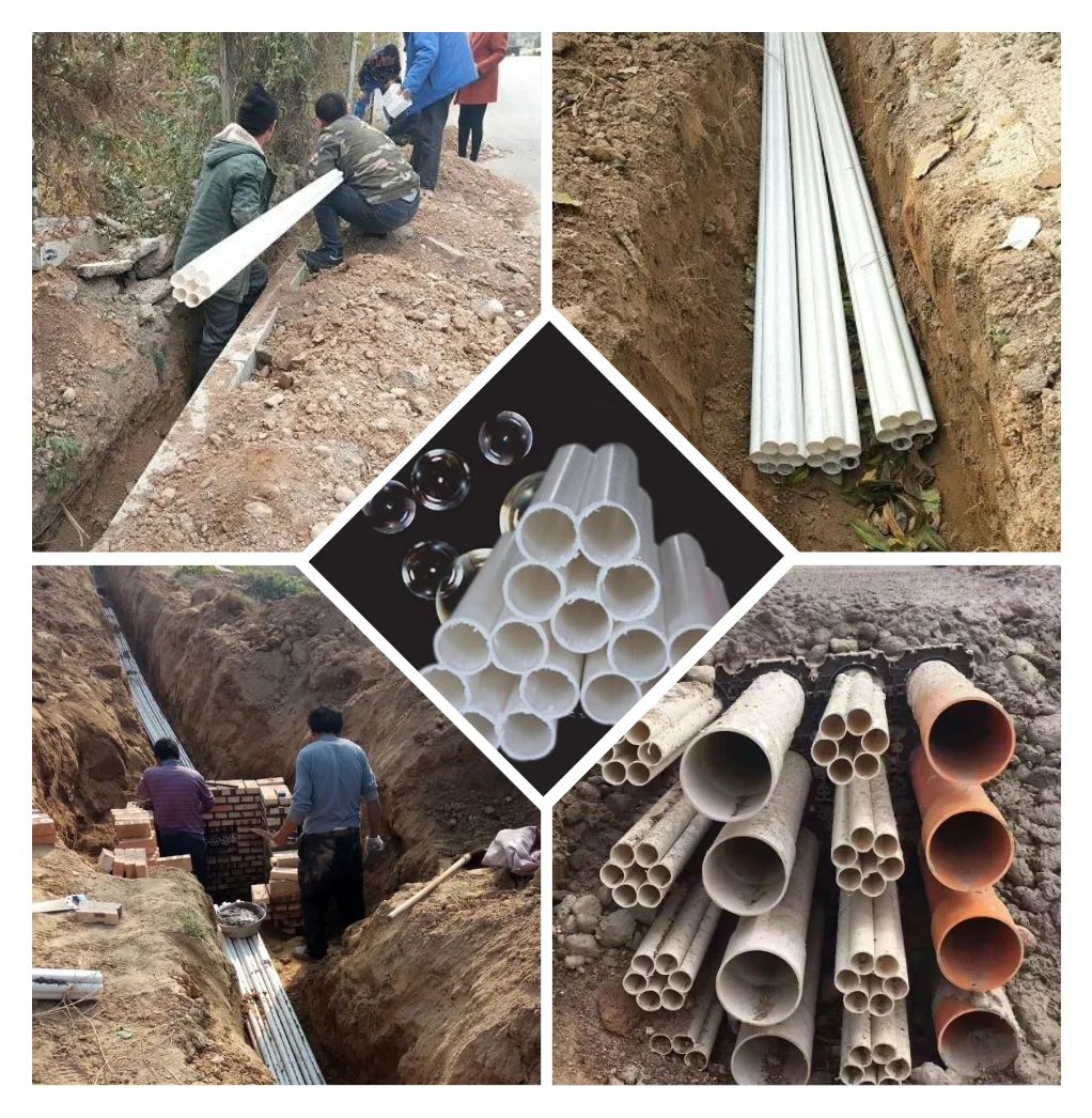 Hdpe Plastic Geothermal Pipe 40mm Pe Ground Source Heat Pump Pipe