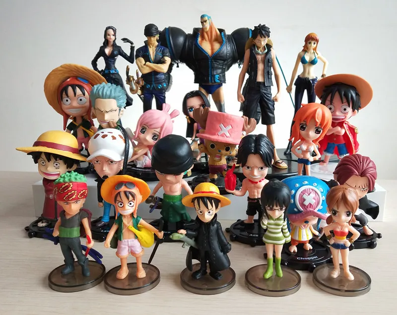 One Piece 20th Anniversary Action Figure - Japanese Anime Luffy Figure