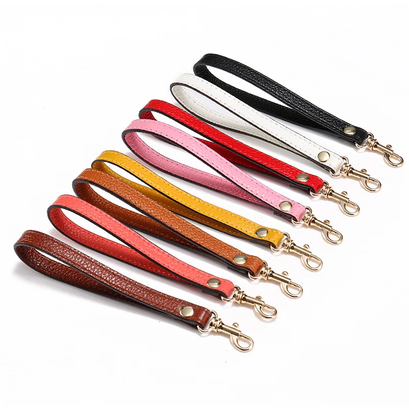 

Hot sales Many color selections genuine leather wallet wristlet straps for replacement