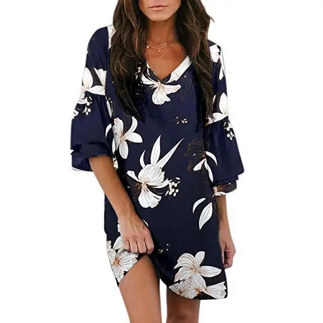 
Fashion custom women dresses casual 