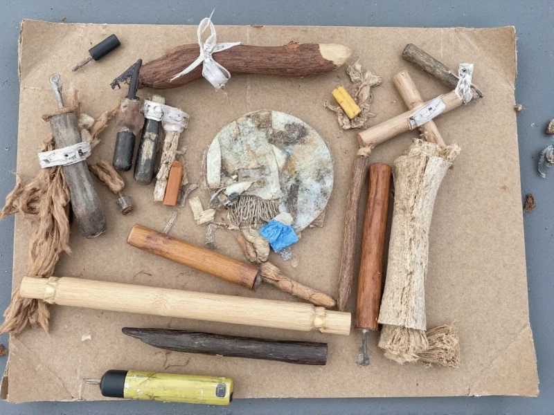 Recycled materials for shadow box construction