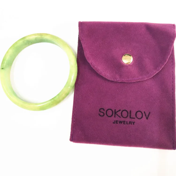 

Luxury Custom High Quality Faux Suede Envelope Dust Pouch For Jewelry Gift Small Coin Packaging Velvet Bags, Customized color