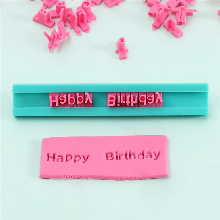 
Alphabet Letter Number Cookie Cutter Press Stamp Mold 3D DIY Biscuit Cake Fondant Embossing Mold Cake Decorating Tools 