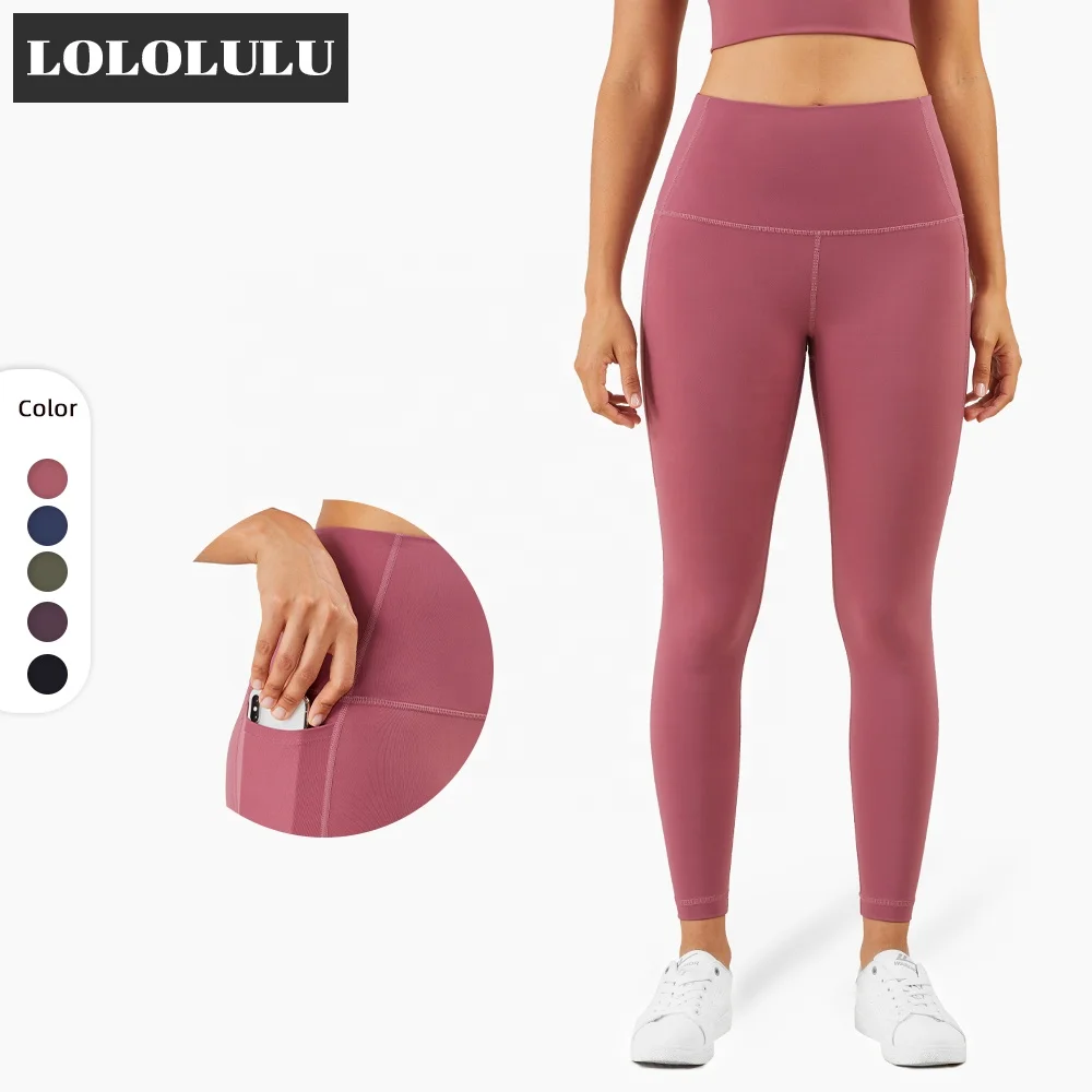 

LOLOLULU Women Bras Sexy Workout Training Clothing Soft Slim Fit Track Pants With Pocket