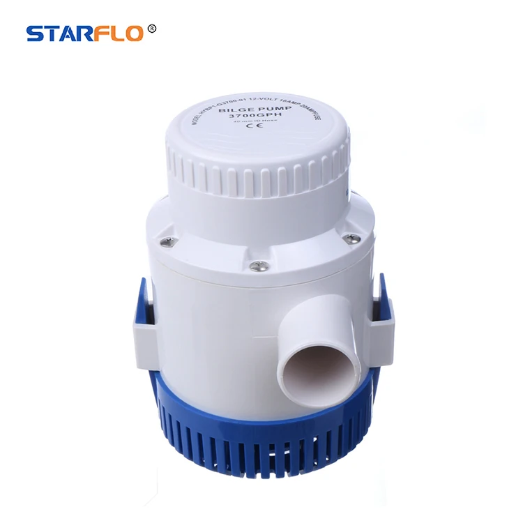 

STARFLO 3500GPH manual water transfer 12v bilge pump price mini submersible 24v dc water pump for boat