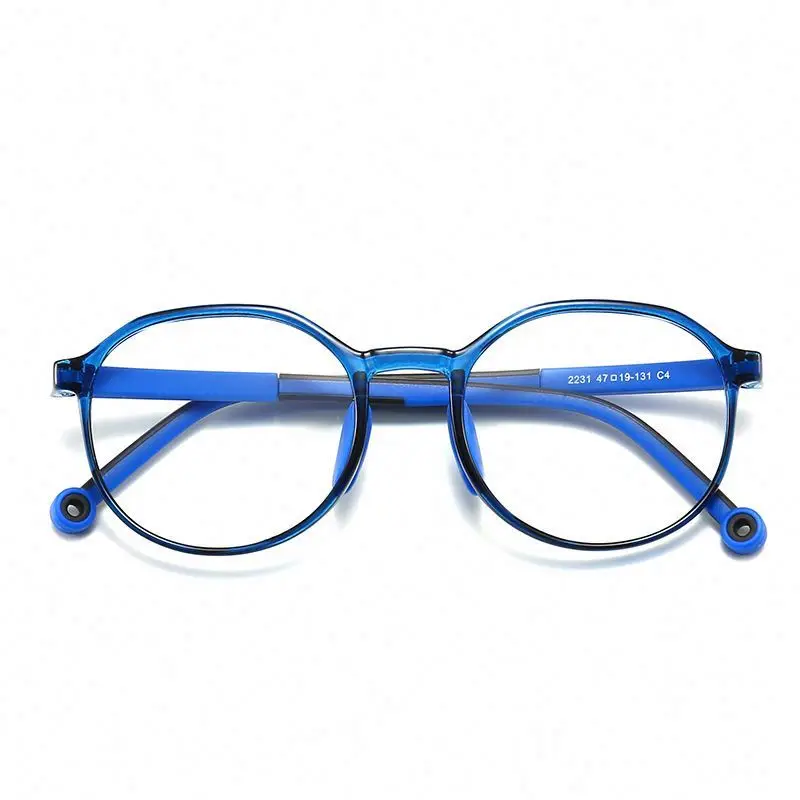 

New Fashion China Wholesale Children Blue Glasses Anti Blue Light Multicolor Kids Anti Blue Light Glasses