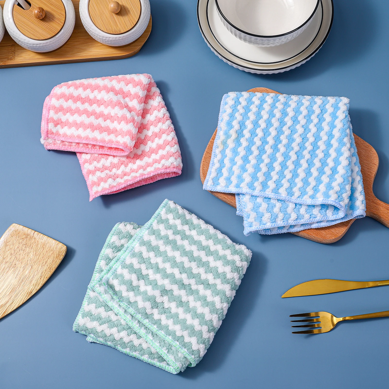 

Anna Belle Microfiber towel home kitchen bathroom car dust microfiber towel cleaning cloth microfiber towel, Picture