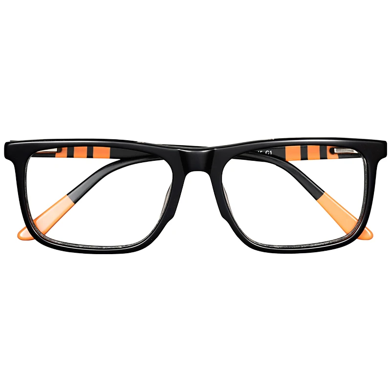 

2021 New Design Men Fashion Acetate Rectangle Eyeglasses Frame, High Quality Optical Eyewear, Prescription eyeglasses Wholesale