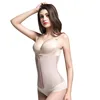 Women Plus Size Sleek Rubber Nude Sexy Waist Training Corset High Compression Steel Boned Sexy Corset Undergarment