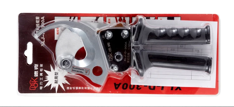 XLJ-D-300A dia 35mm mechanical ratchet cable cutter