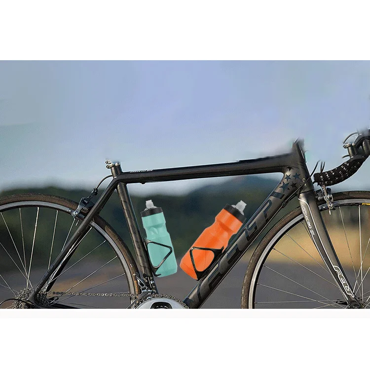 

700ML LDPE Cycling Sport Plastic Drink Bicycle Squeeze Running Water Bottles for Bike, Various of color for choose
