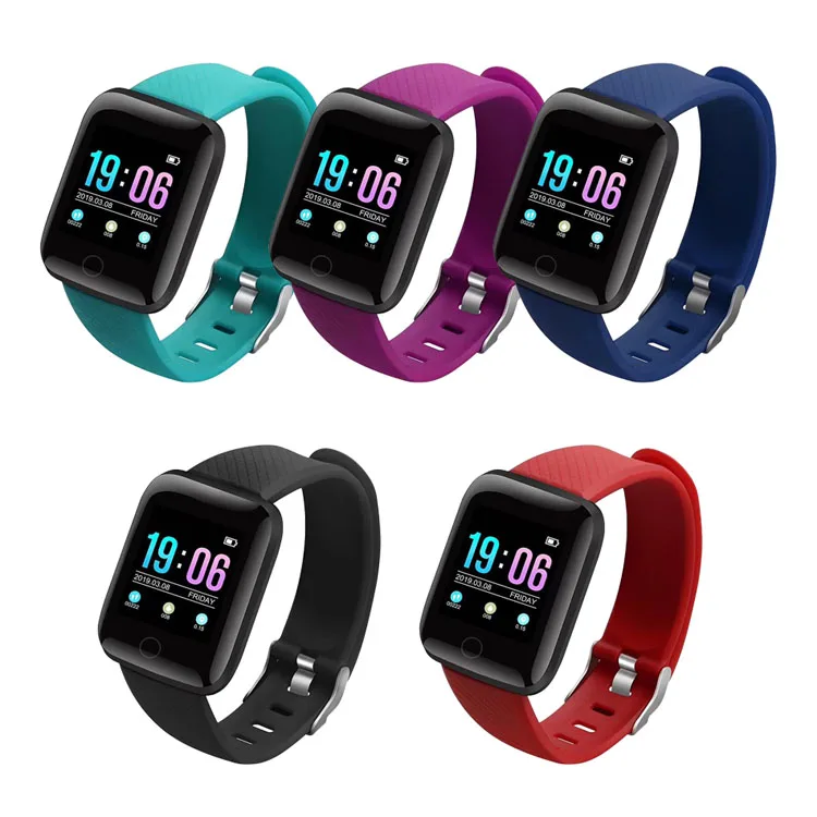 

2020 Smart Watch ID116 Plus Wristband Fitness Blood Pressure Heart Rate Android Pedometer D13 Waterproof Sports Smart Watch Band