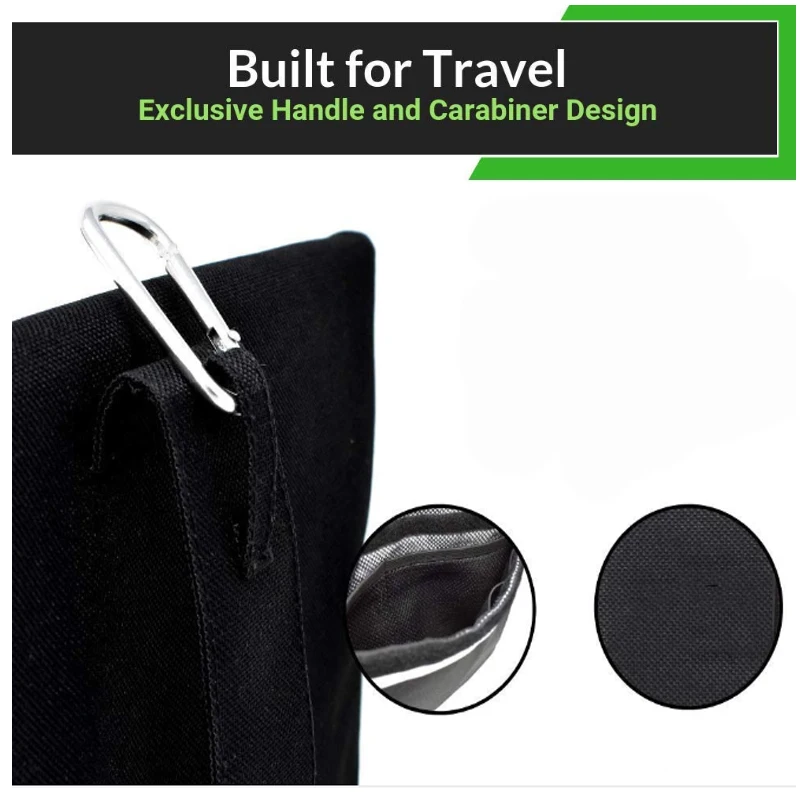 Formline Smell Proof Bag - (7x6) Premium Odor Proof Pouch with Mesh Divider - Eliminate Scents w/this Discreet No Smell