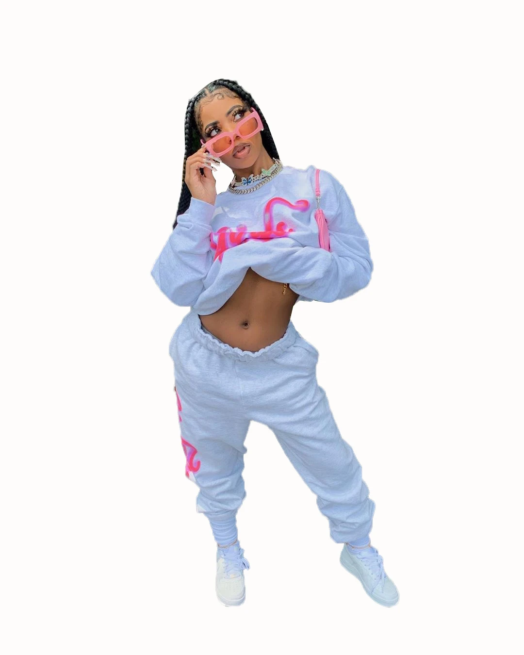 

winter women sweatsuit set two piece sweatsuit