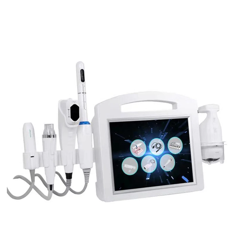 

Portable 4D Face Lift Machine Rf Skin Tightening Machine Face Lifting Vaginal Rejuvenation Tightening With Manual Video, White