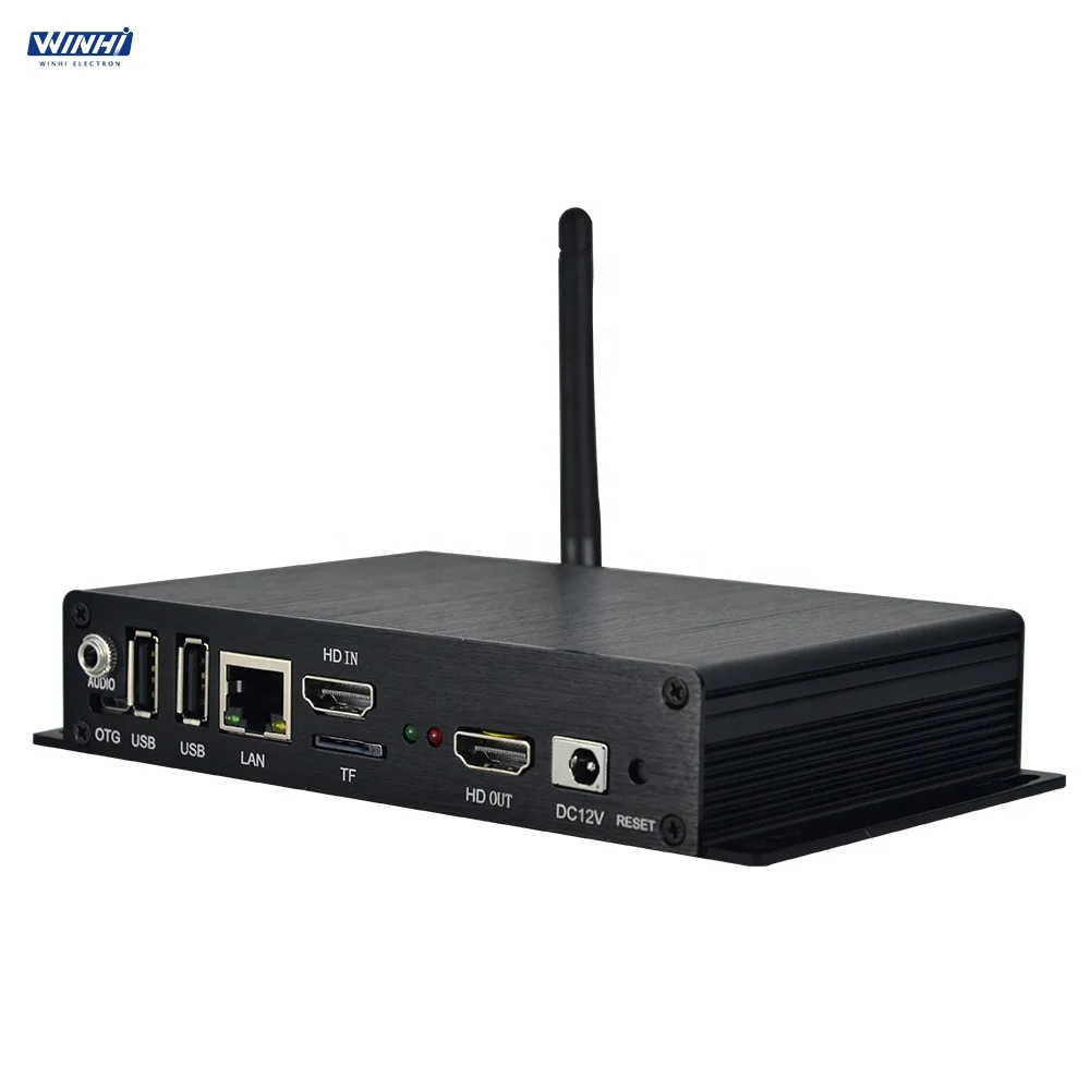 

MPC3368-HD 4k uhd digital signage media player Bar Restaurant live TV input Android CMS remote Advertising