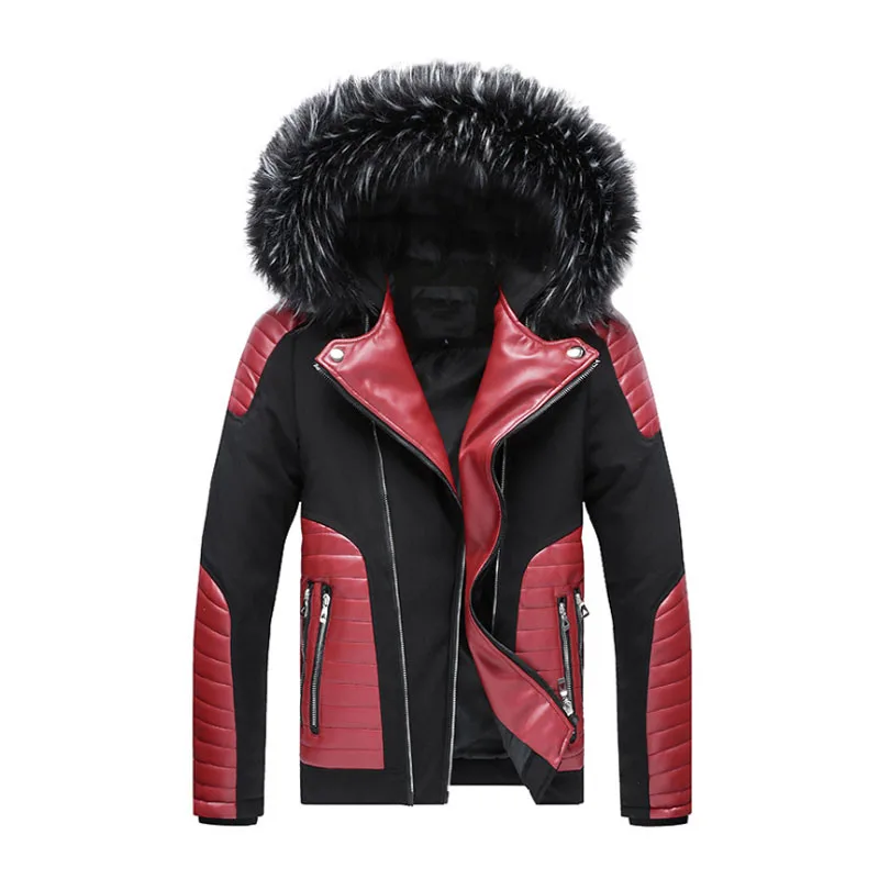 men's jackets & coats with fur