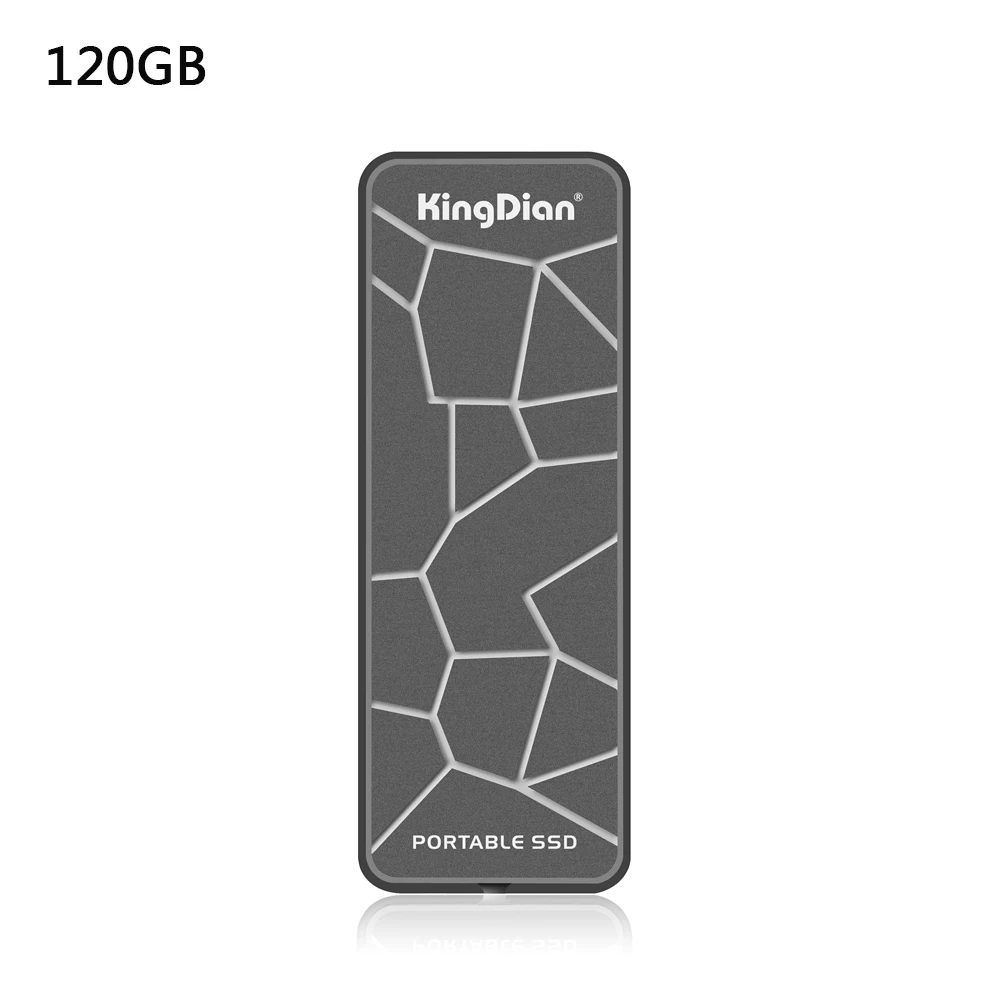 

KingDian Type C to USB 3.0 120GB RGB Portable SSD