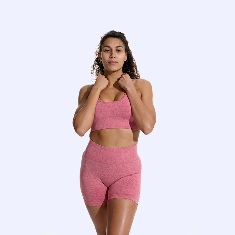 

Beagmg 2021 custom made wholesale Summer Women's New Seamless High-waisted Yoga Exercise Set sport Fitness yoga set