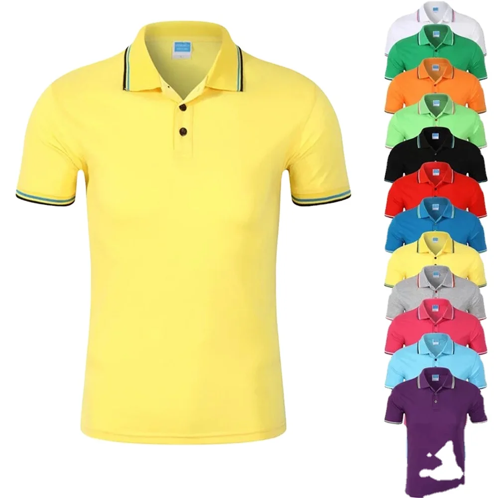 

OEM Custom cotton polyester v neck women men polo shirt