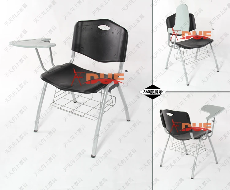 Student Chairs With Tablet Chair Desks School Furniture For Sale Wholesale Price with Free Shipment (50 chairs)to France