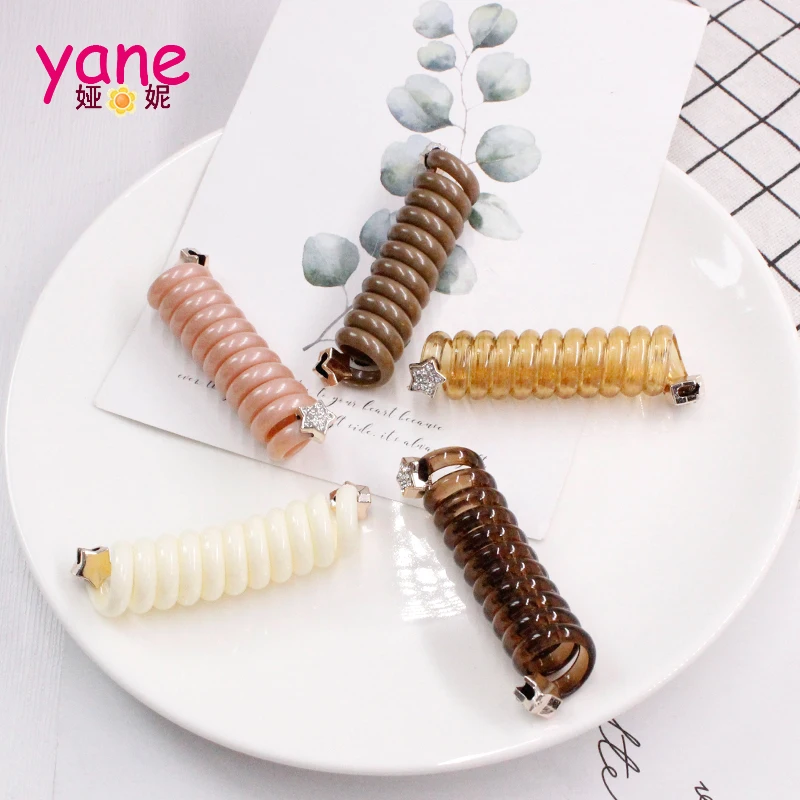 

Hot-selling simple durable high elastic rubber band does not hurt hair daily hair rope for woman