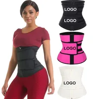 

2019 New Listing Steel Boned Waist Tummy Control Plus Size Oem Design Latex Waist Trainer Corset Women