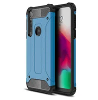 

Laudtec Shockproof Hard Rugged Cover PC TPU Armor Back Phone Case for Motorola G8 Play