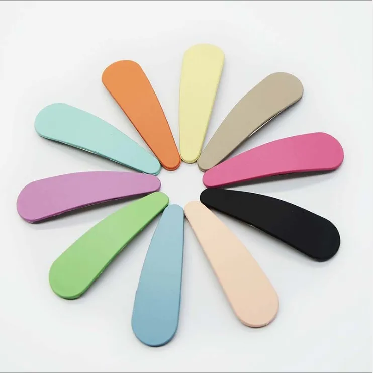 

Color plastic clip bangs hair clip water drop clip hairdo new Korean version