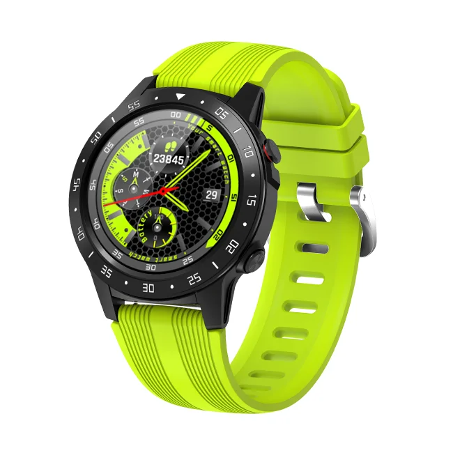 

Android IOS Smartwatch M5 1.3 Inch Screen Sport GPS Smart Watch With Heart Rate Monitor