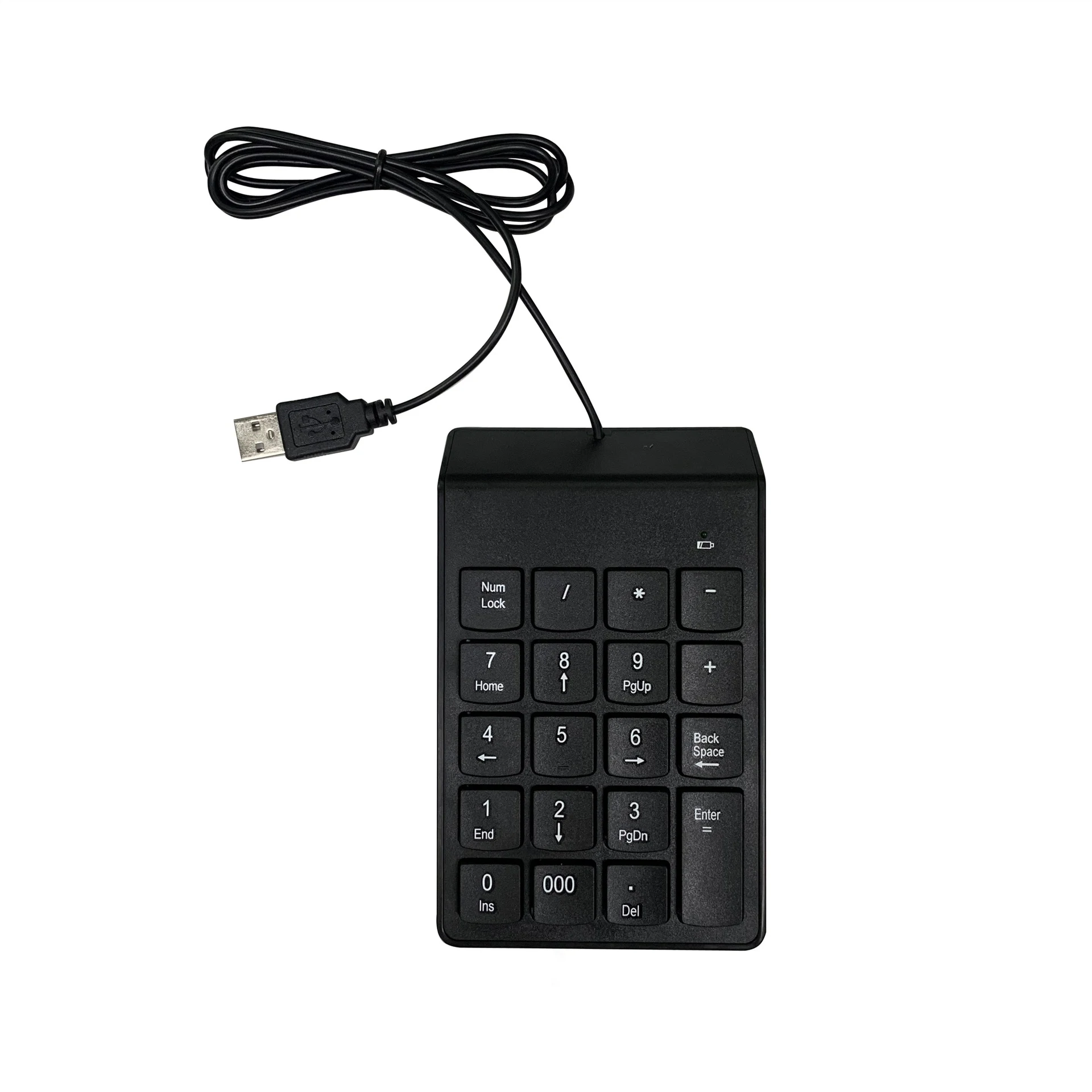 

Mini Wired Numeric Keyboard Numpad 18 Keys Digital Pave numpad for Accounting Teller Laptop Notebook Tablets