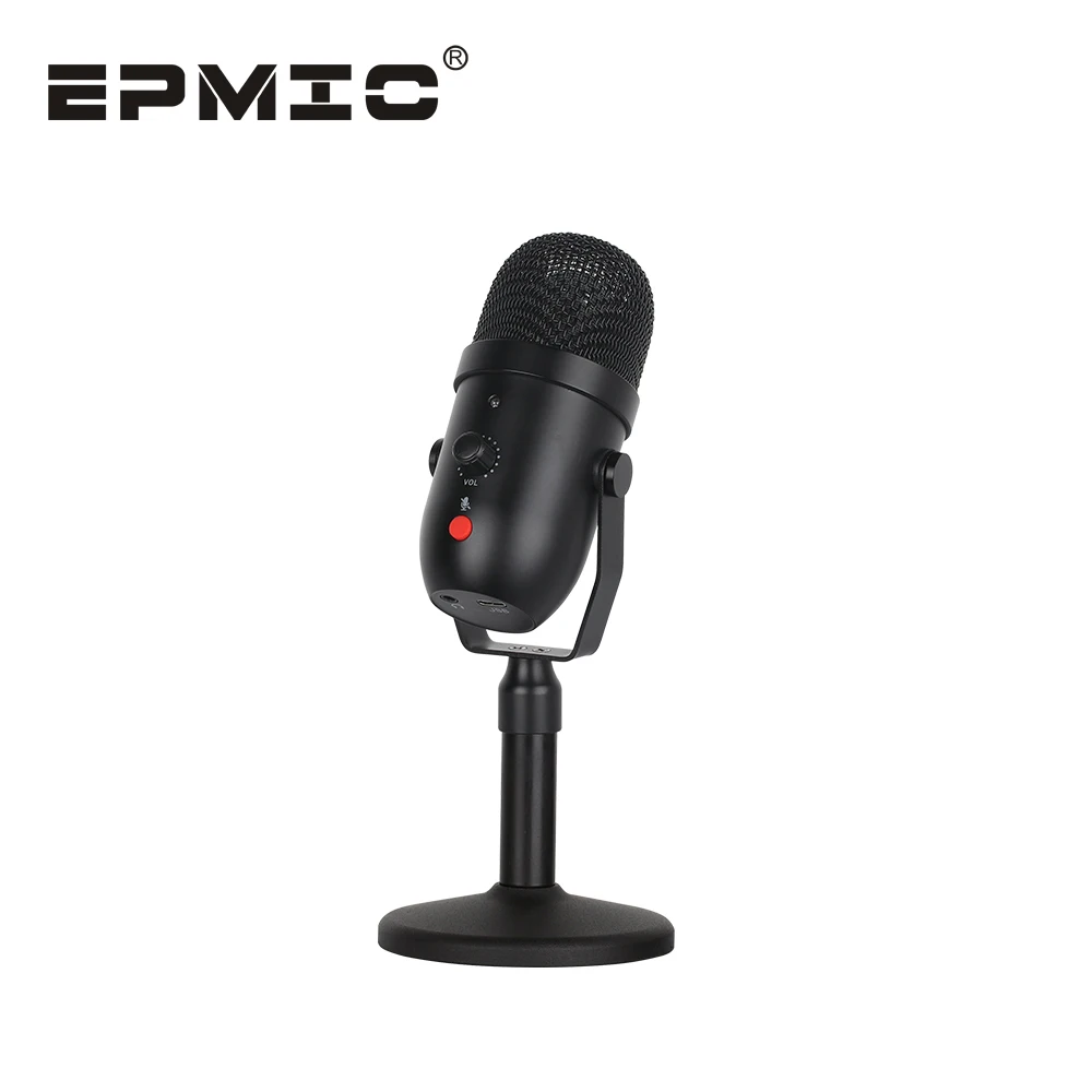 

A22 USB profession condenser microphone youtube karaoke mic recording studio equipment, Black