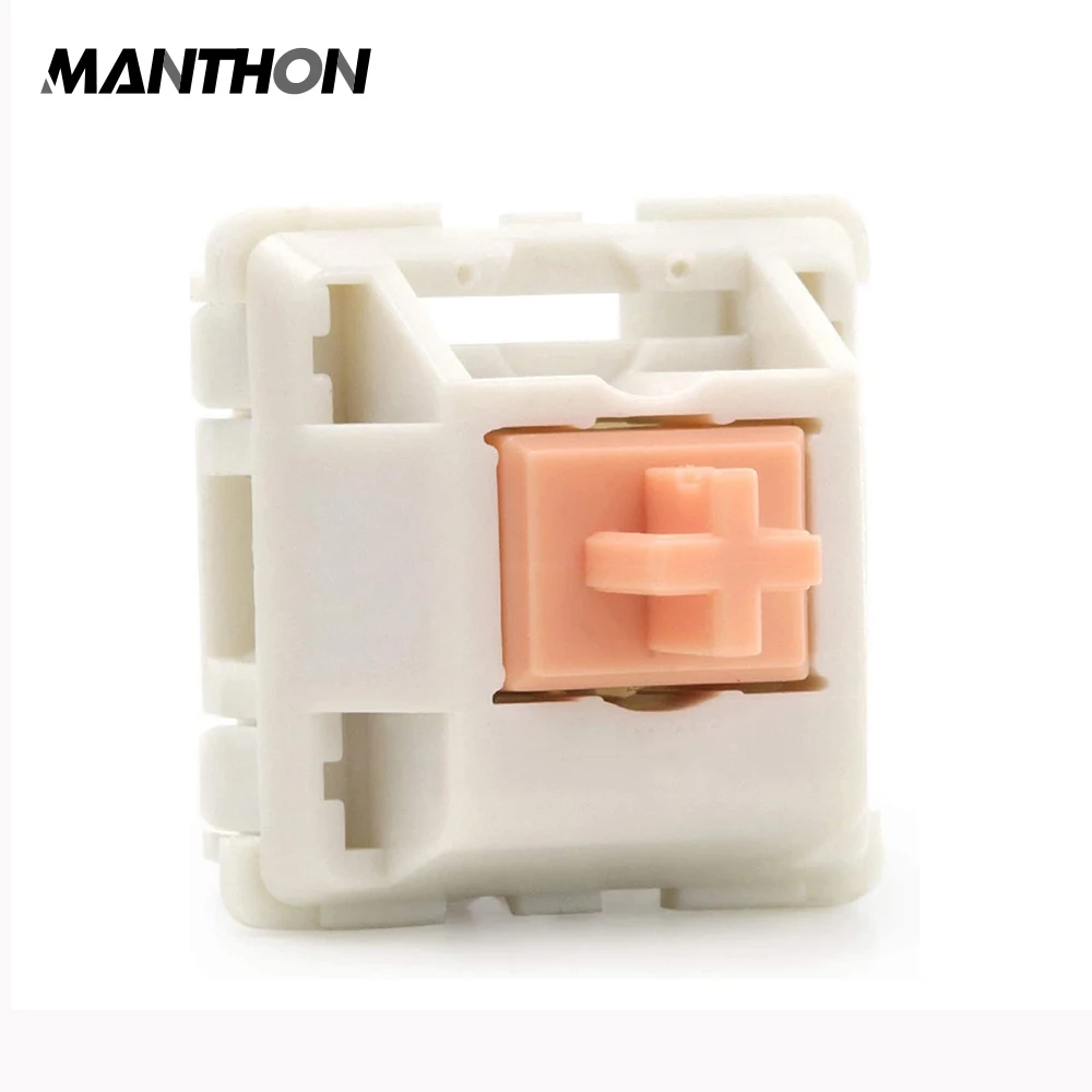 

MMD V2 Holy Panda Tactile Switch 3 Pin 55g 62g POM Switch Custom Mechanical Keyboard Switches