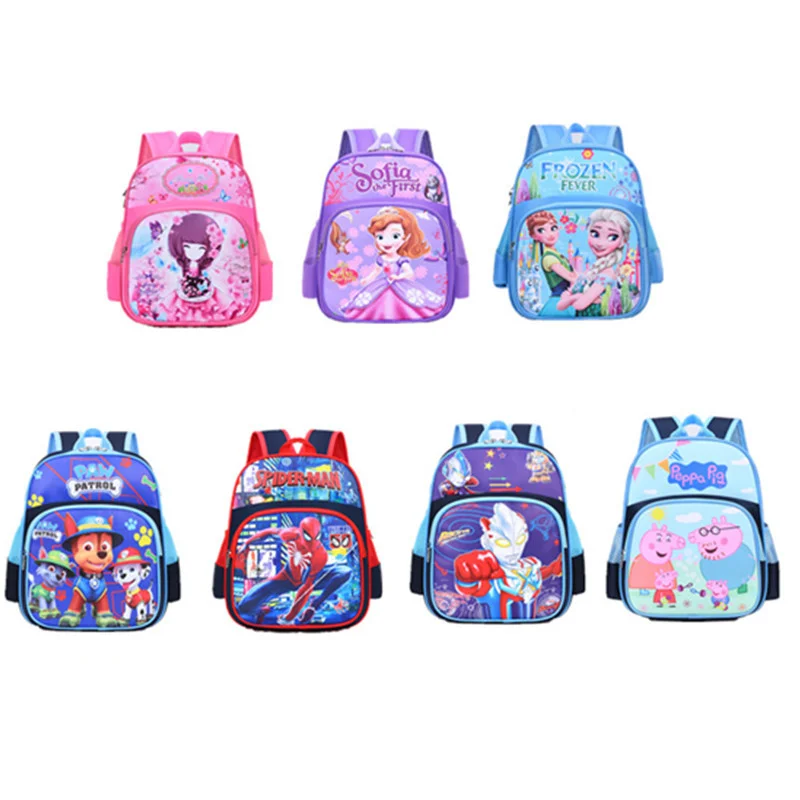

Kindergarten School bag Cartoon Children Shoulders Lightening Cute Backpack
