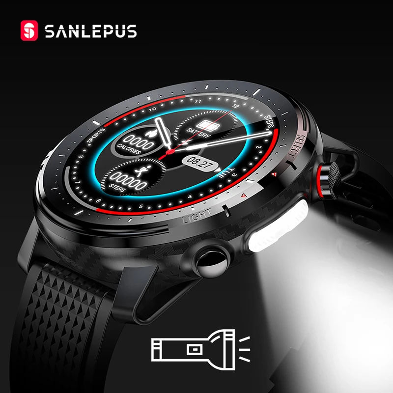 

2021 NEW SANLEPUS Smart Watch IP68 Waterproof Smartwatch Men Women Sport Fitness Bracelet Clock For Android Apple Huawei SW155