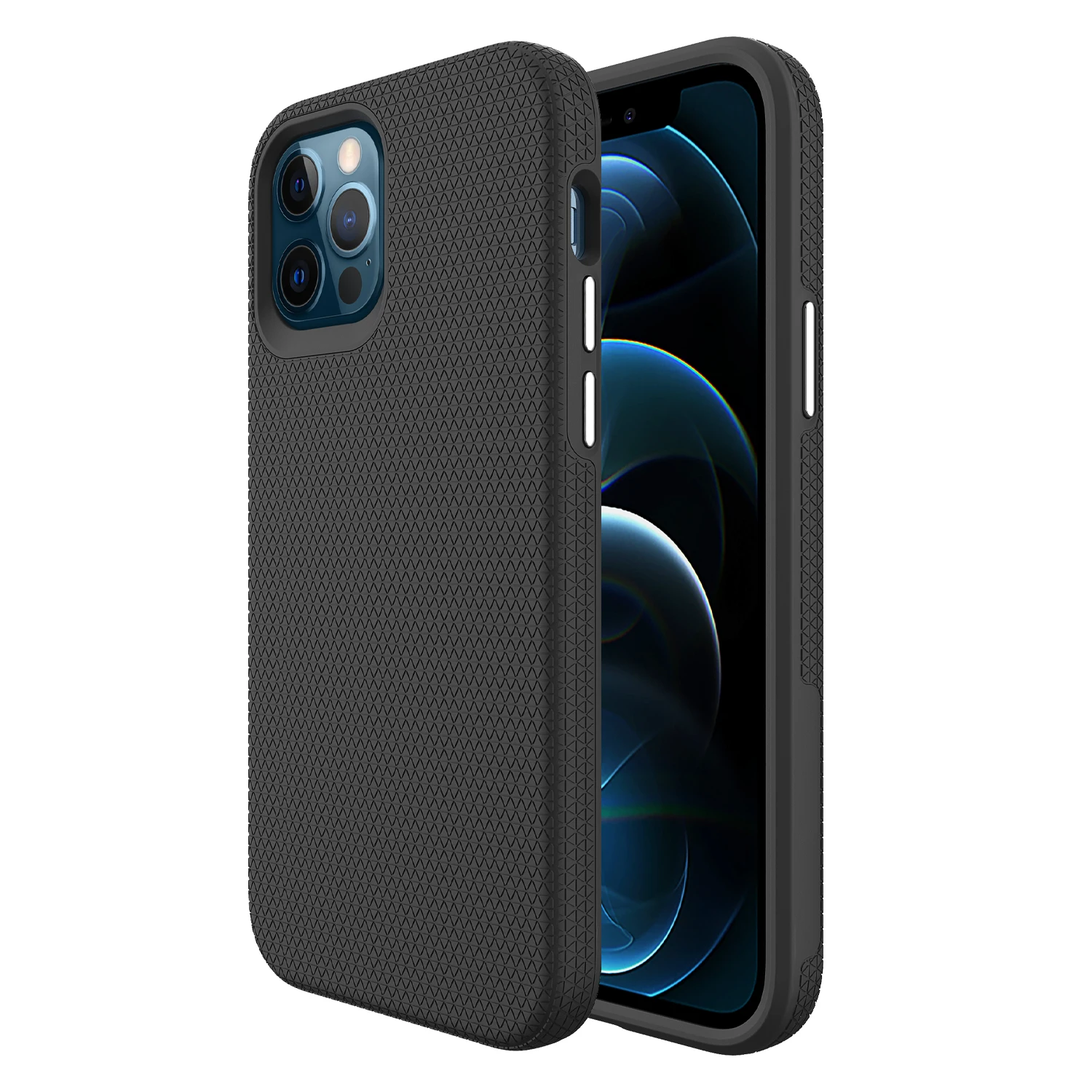 

Wholesale TPU PC anti-fall durable full protection phone case for iphone 12 pro