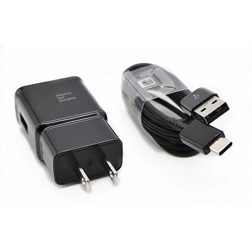 

Wholesale S6 S8 USB wall Charger for Fast Charger Samsung original, Black
