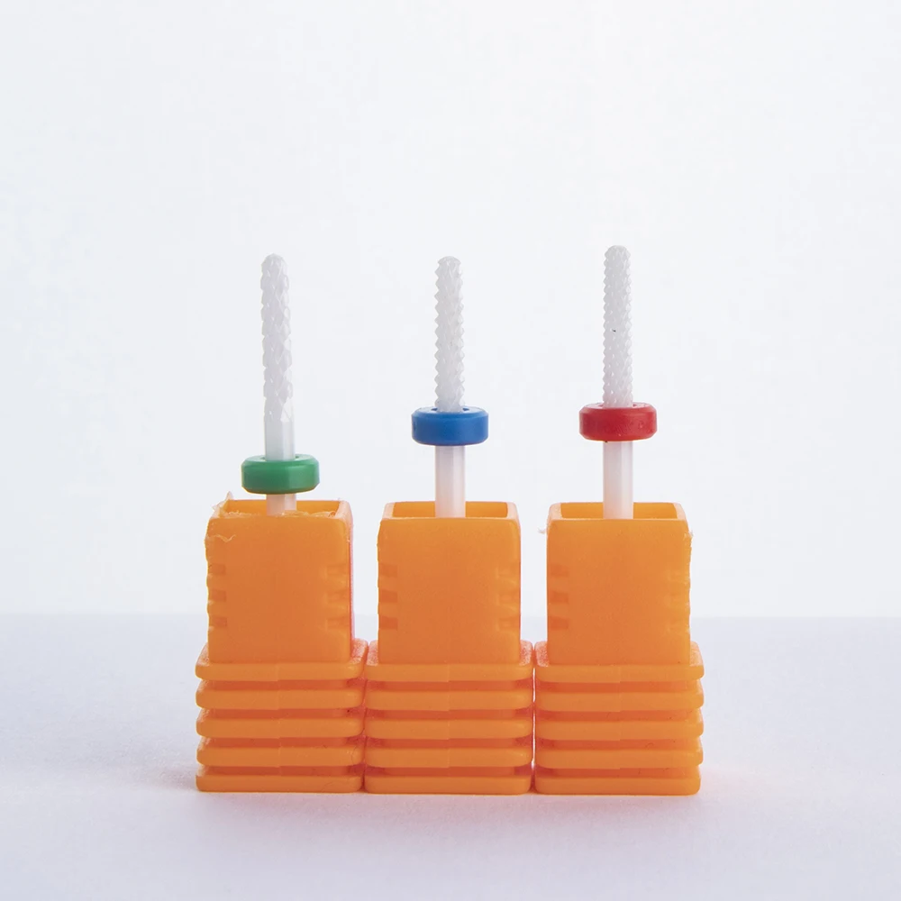 

manicure tools large rounded top ceramic strawberry bits