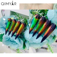 

2019 wholesaler New arrival crystal nail liquid temperature changing color for uv gel nail