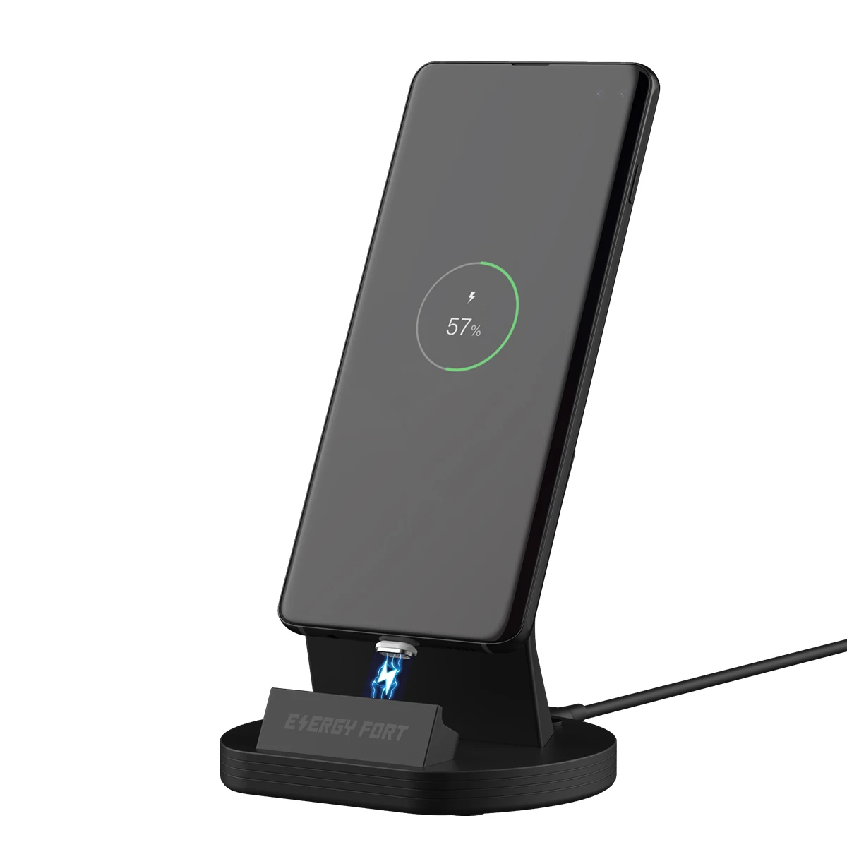 

Magnetic Fast Charging Dock ENERGY FORT For Samsung Note 9 S9 Galaxy S20 S8 a11 a20 Phone 5A Magnet Fast Charger, Black