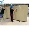 cheap price artificial gold yellow quartz stone slabs glitter glass surface price
