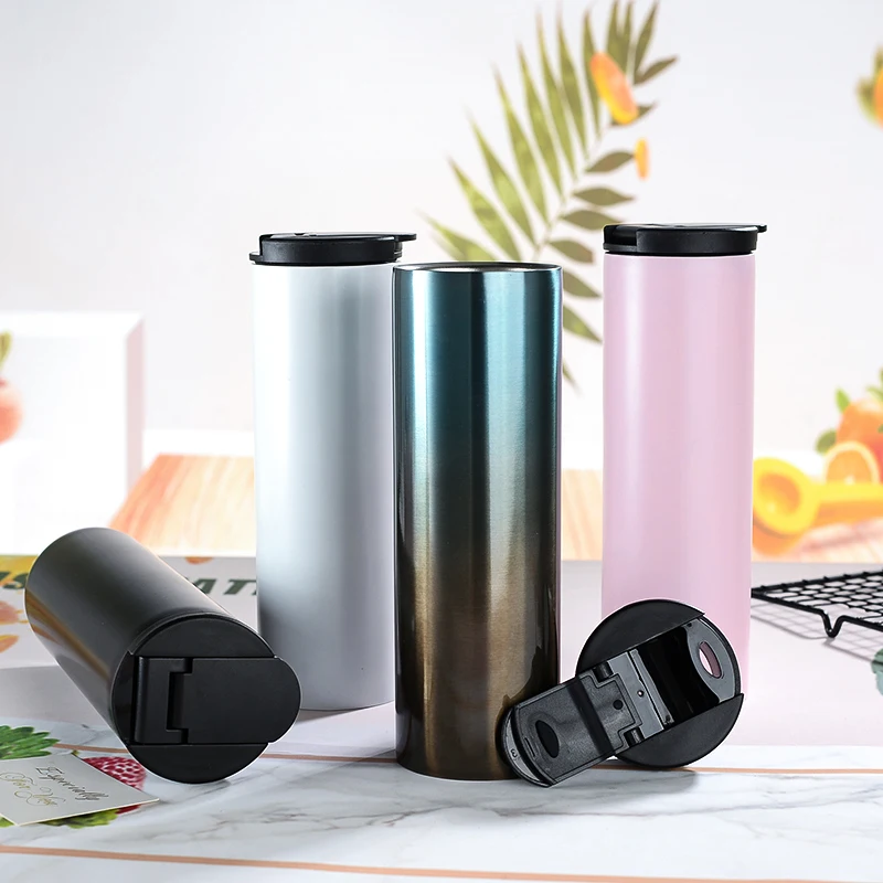 

RTS Klooper 20 Oz Double Wall Vacuum Insulated Slim Straight Skinny Stainless Steel Tumblers