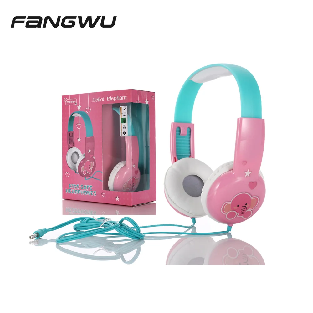 

Cheap Overhead Wired Plug-In Color Headphones With Wires